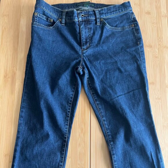 Women’s Lauren Ralph Lauren LRL classic midrise blue jeans size 6 - Picture 3 of 5